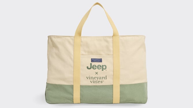 Jeep Collection Large Canvas Tote, Vineyard Vines