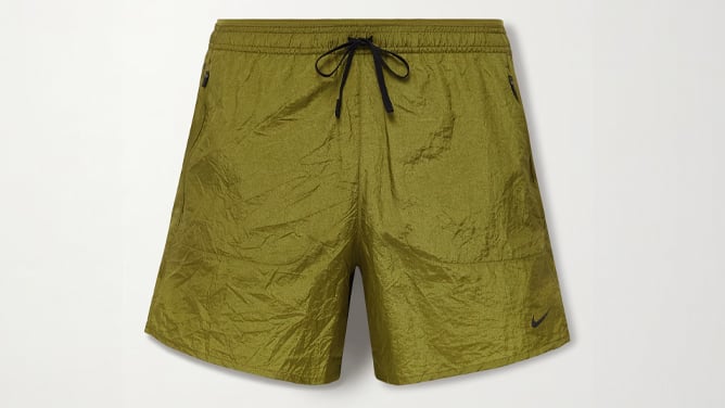 Nike DriFit Brief-Lined Running Shorts