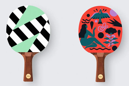 Supersmash Ping-Pong Paddles Are Part Art Piece, Part Rec-Room Fun