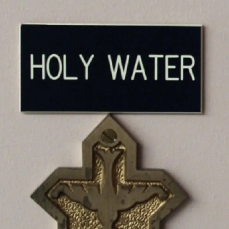 The World's First Vending Machine Dispensed Holy Water