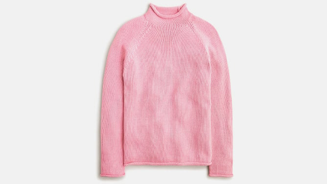 J. Crew 1988 Heritage Cotton Rollneck Sweater