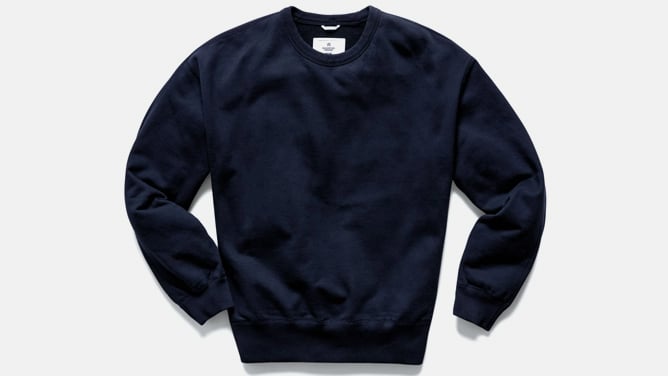 Reigning Champ Midweight Terry Relaxed Crewneck