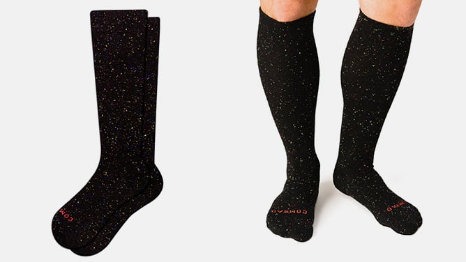 Comrad Recycled Cotton Compression Socks