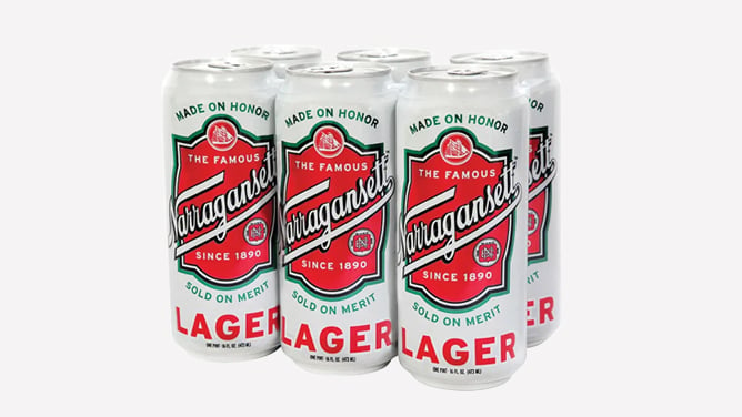 4) Narragansett Lager