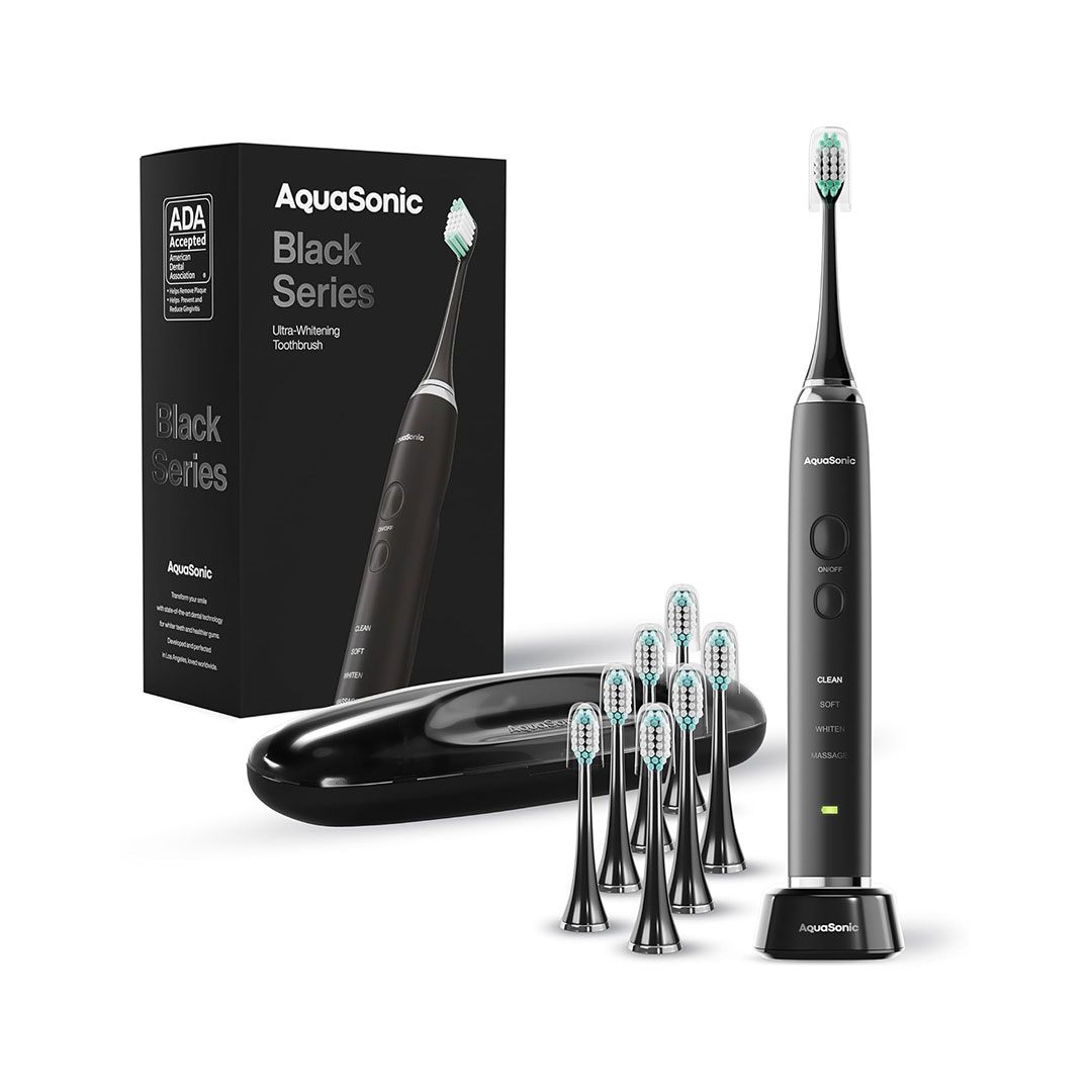 Aquasonic Black Series Ultra Whitening Toothbrush - 33% Off