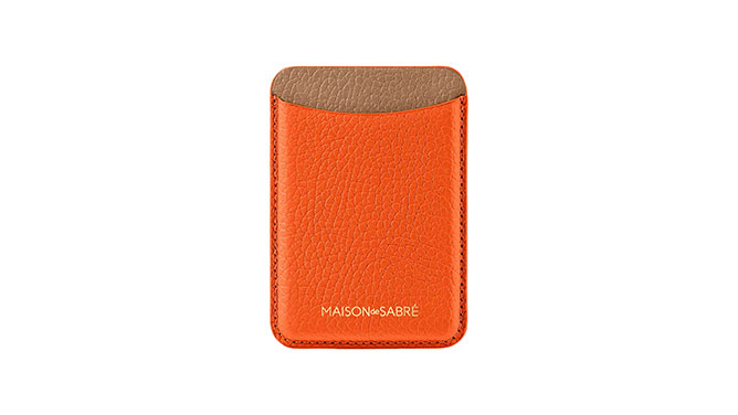 Maison de Sabre Leather MagSafe Wallet