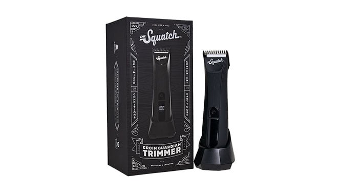 Dr. Squatch Black Electric Trimmer