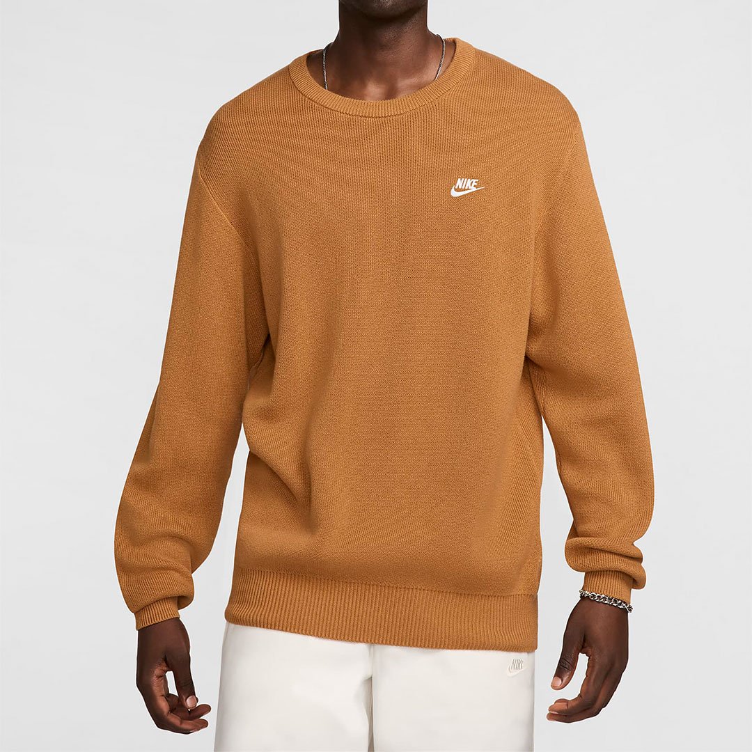 Nike Club Men’s Crew-Neck Sweater - 34% Off