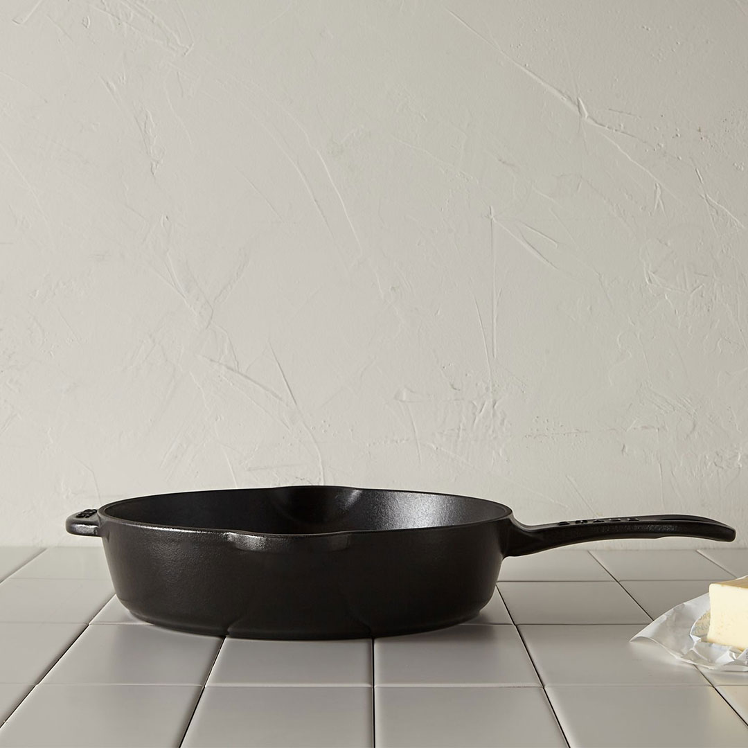 Staub Enameled Cast-Iron Deep Fry Pan, 8.5″ - 57% Off