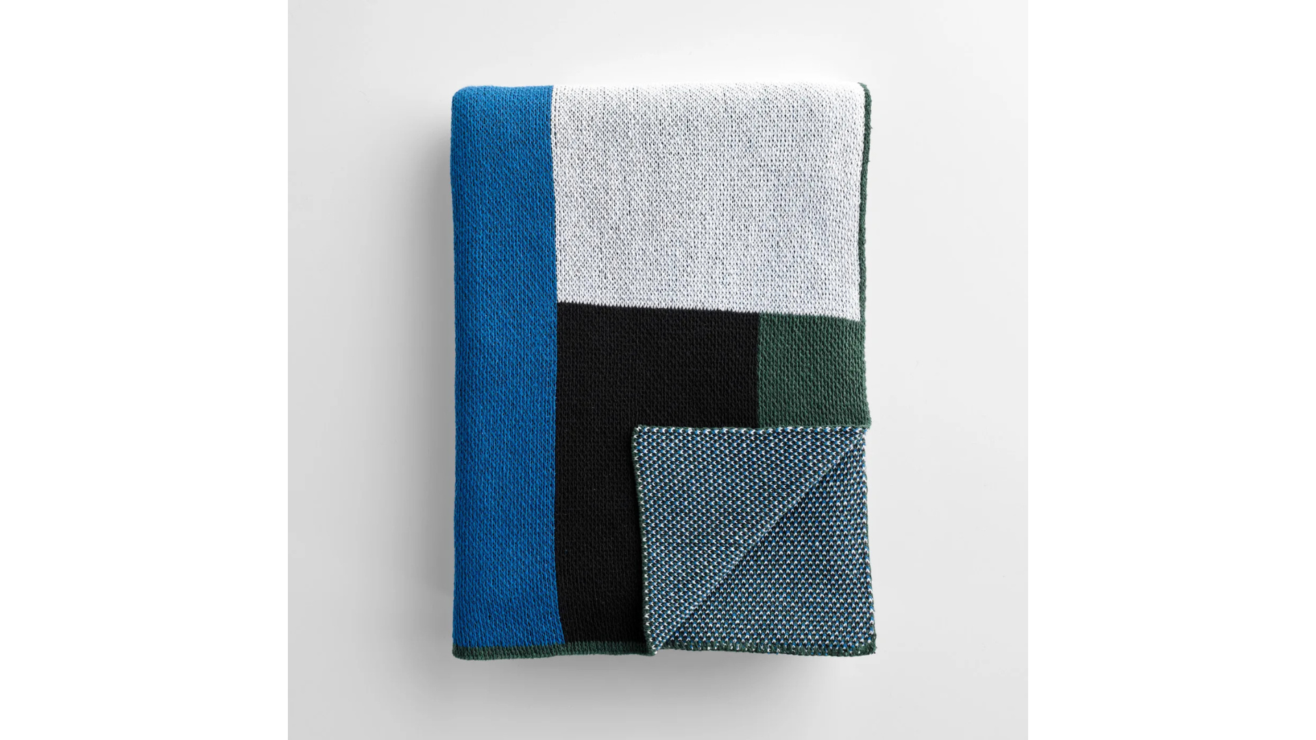 Sonia Cobalt Knit Blanket