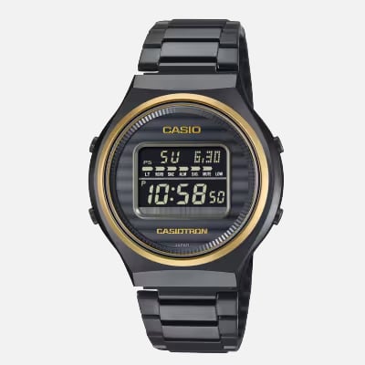 Casio 50th Anniversary Casiotron Black and Gold