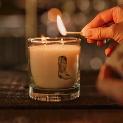 Tecovas x Ranger Station 'Go West’ Candle