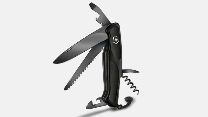 Victorinox Ranger 55 Grip Onyx Pocket Knife