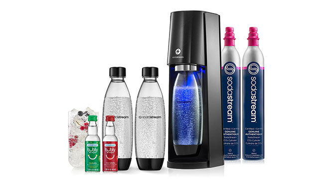 SodaStream E-TERRA Sparkling Water Maker Bundle - 34% Off