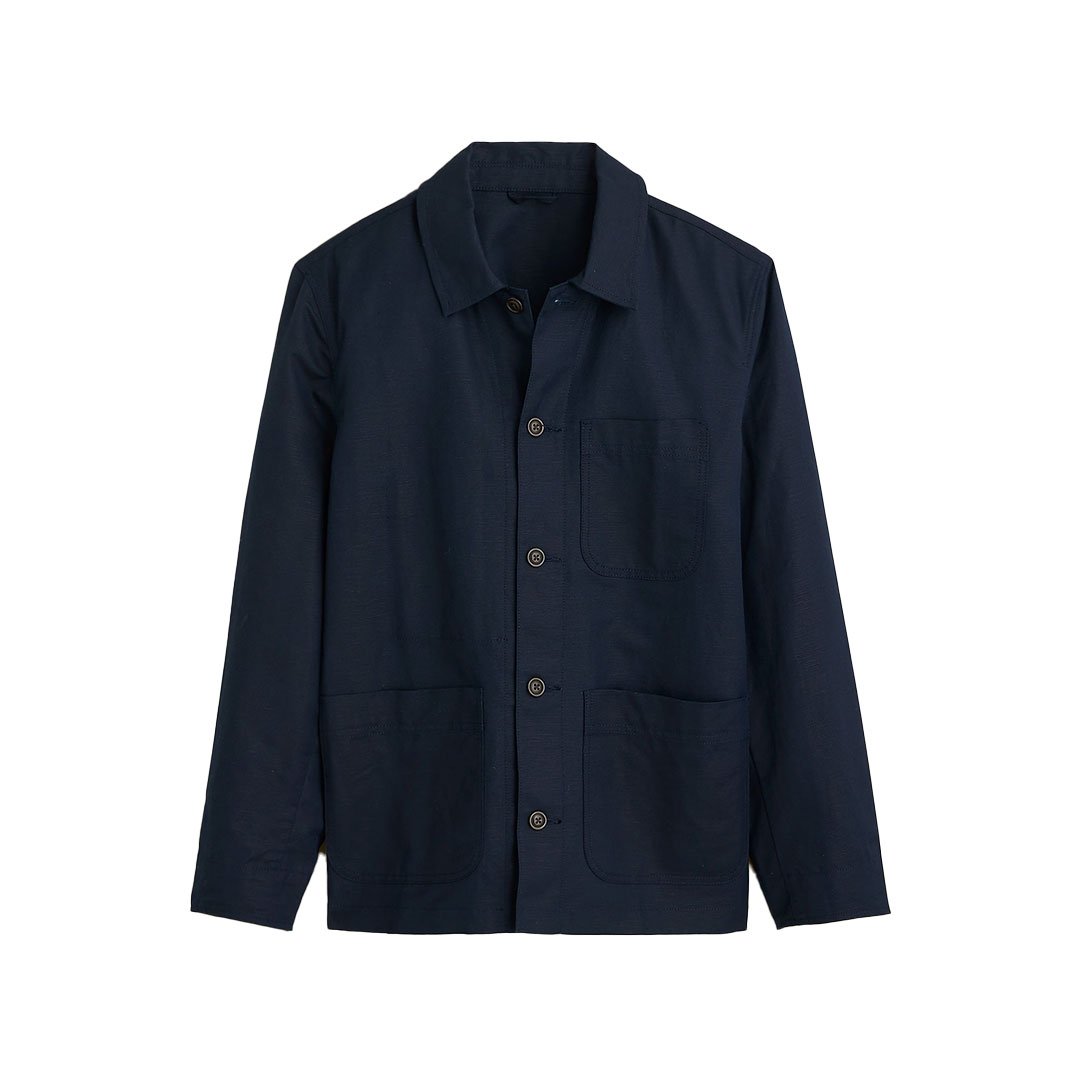 J. Crew Linen-Cotton Blend Chore Jacket - 20% Off