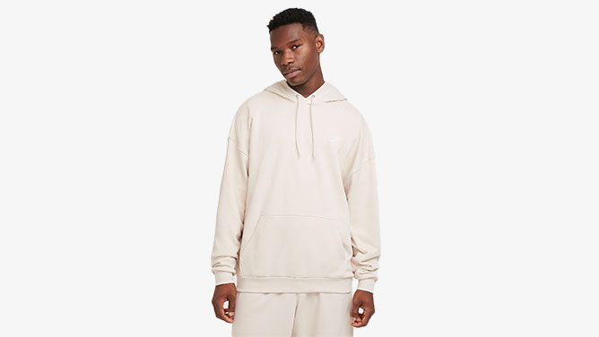 Nike Club Fleece Oversized French Terry Pullover Hoodie