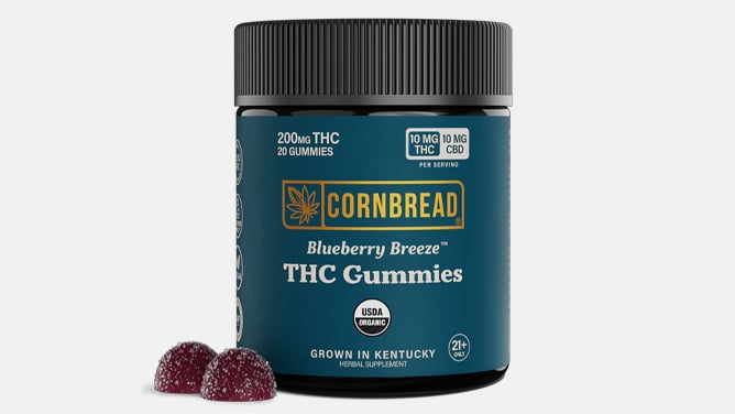 Cornbread Hemp Blueberry Breeze Gummies