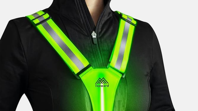 LED Reflective Vest Safety Gear