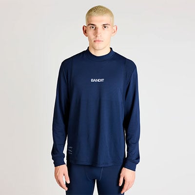 Bandit Running AuraGrid™ Men's Mockneck