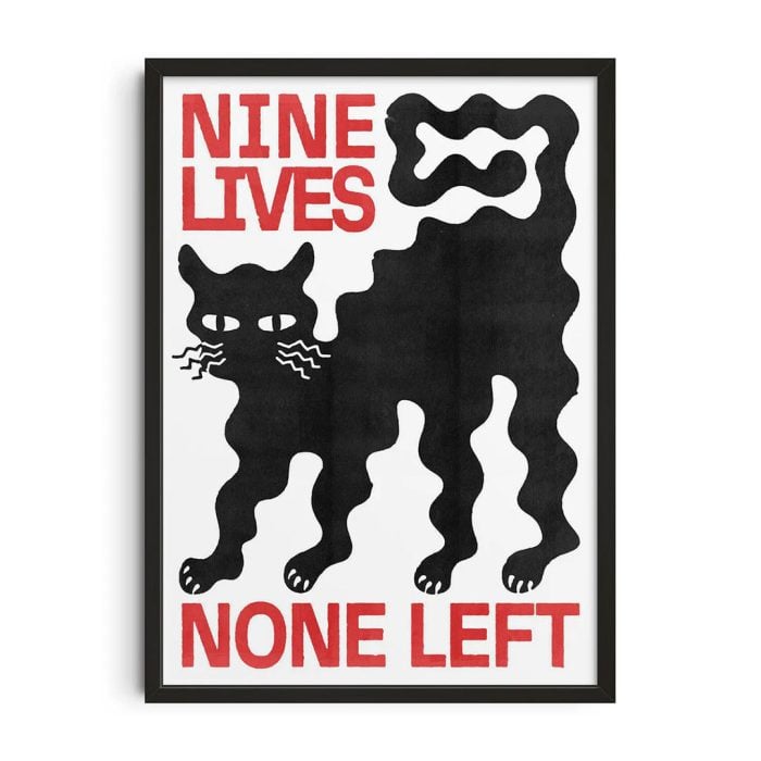 Nine Lives Art Print