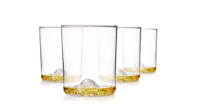 Whiskey Peaks American Mountains Whiskey Glasses