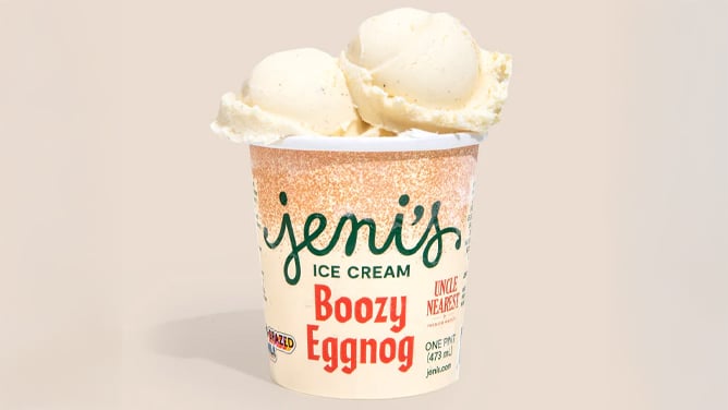 Jeni's Boozy Eggnog Ice Cream