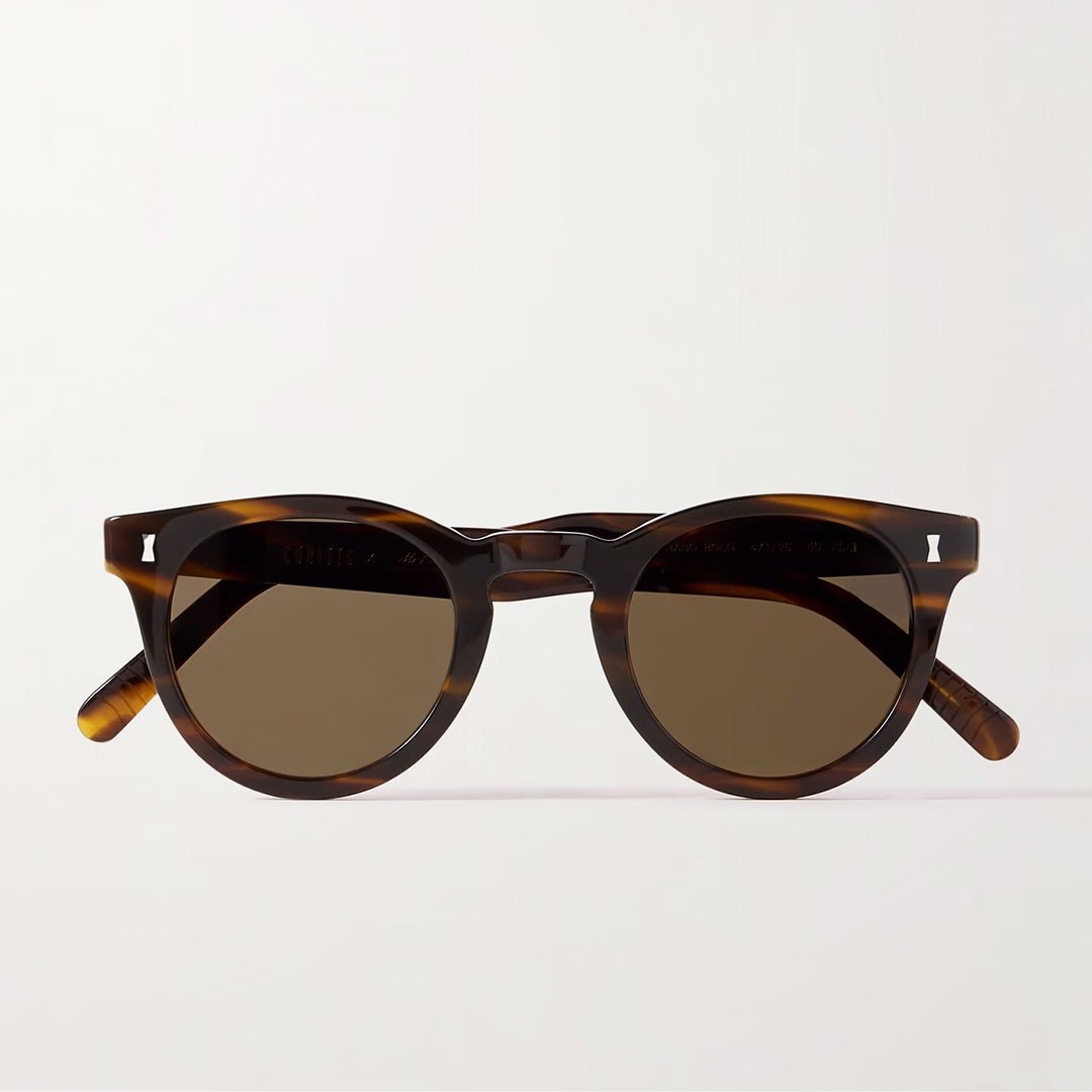 MR P. + Cubitts Herbrand Round-Frame Acetate Sunglasses - 30% Off