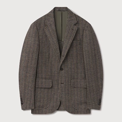 Buck Mason Shetland Tweed Countryman Blazer