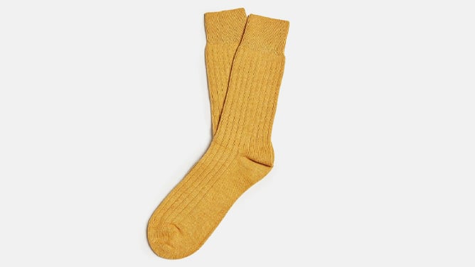 Percival Cashmere Rib Socks