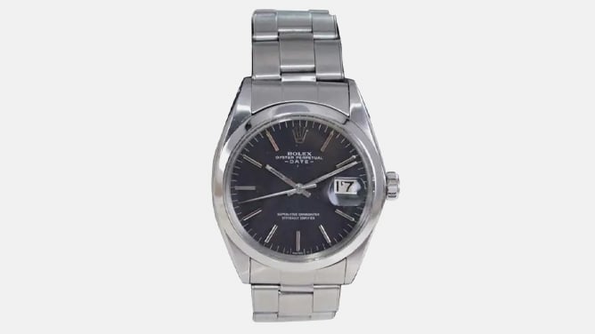 Rolex Oyster Perpetual Date Black Dial