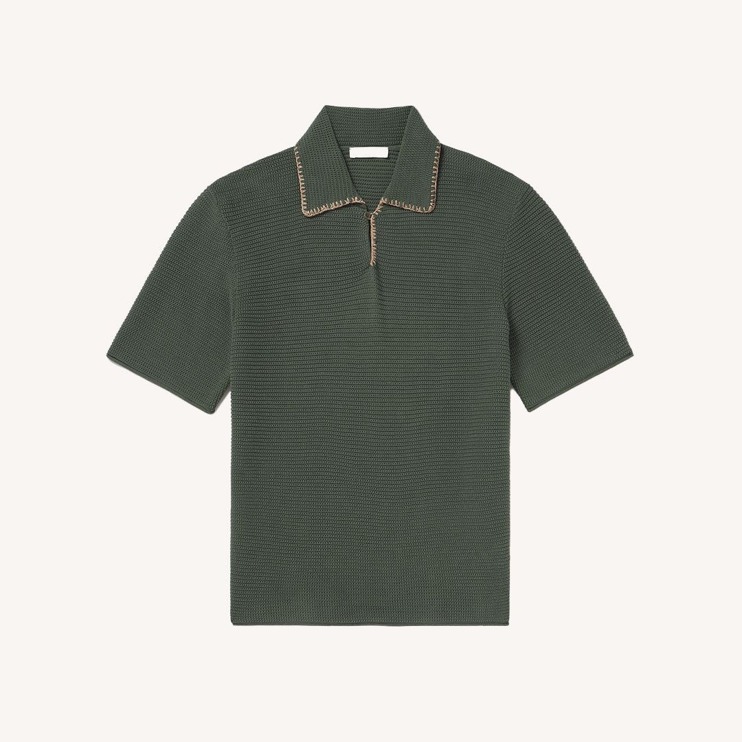 MR P. Embroidered Cotton Polo Shirt - 50% Off