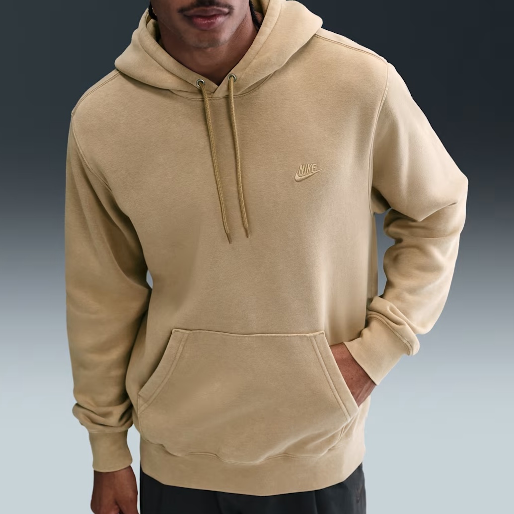 Nike Sportswear Club Men's Washed Fleece Hoodie