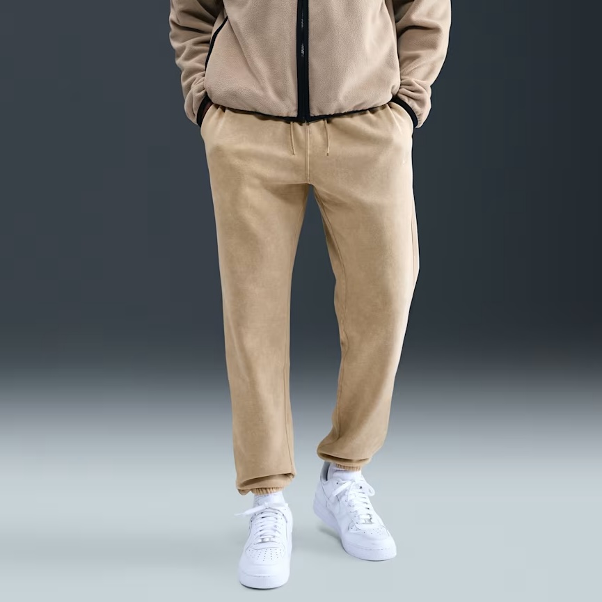Nike Sportswear Club Men's Washed Cuffed Fleece Pants