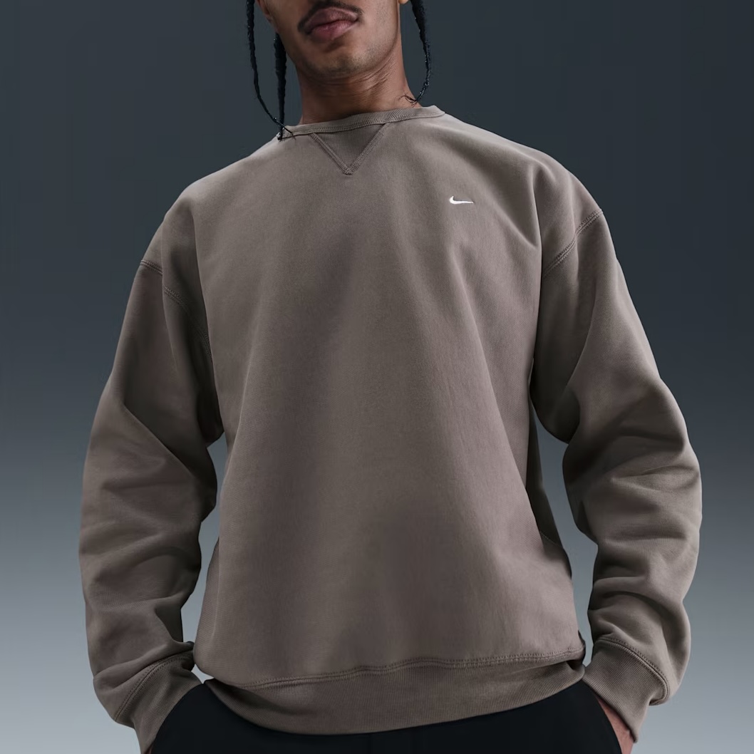 Nike Solo Swoosh Men's Fleece Crew