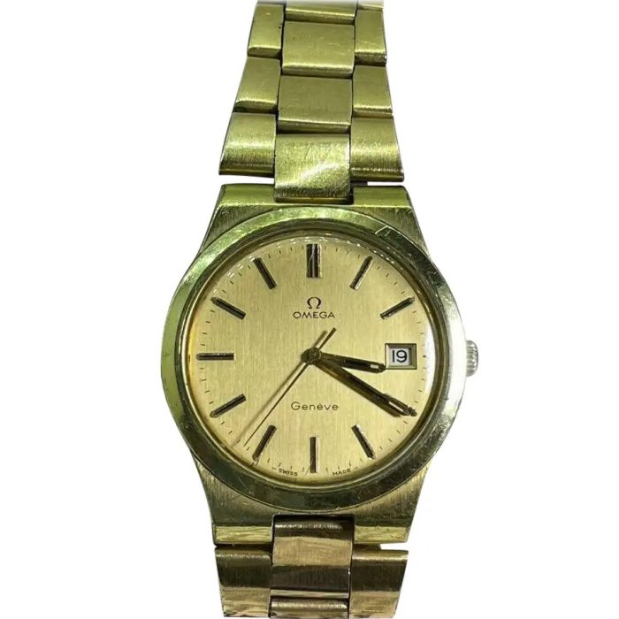 Vintage Omega Geneve Manual, cal 1030 Gold-Plated Gents’ Watch, c1974