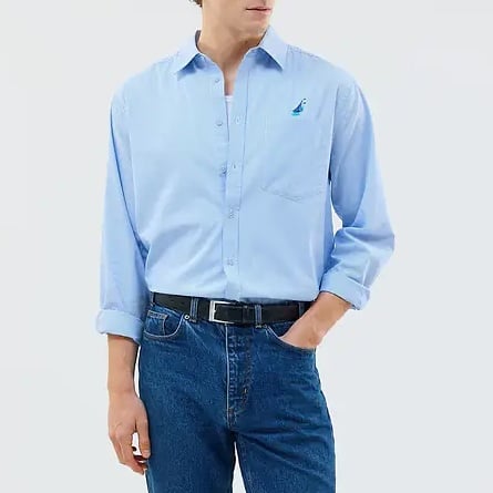 Percival Yacht Stripe Oversized Shirt