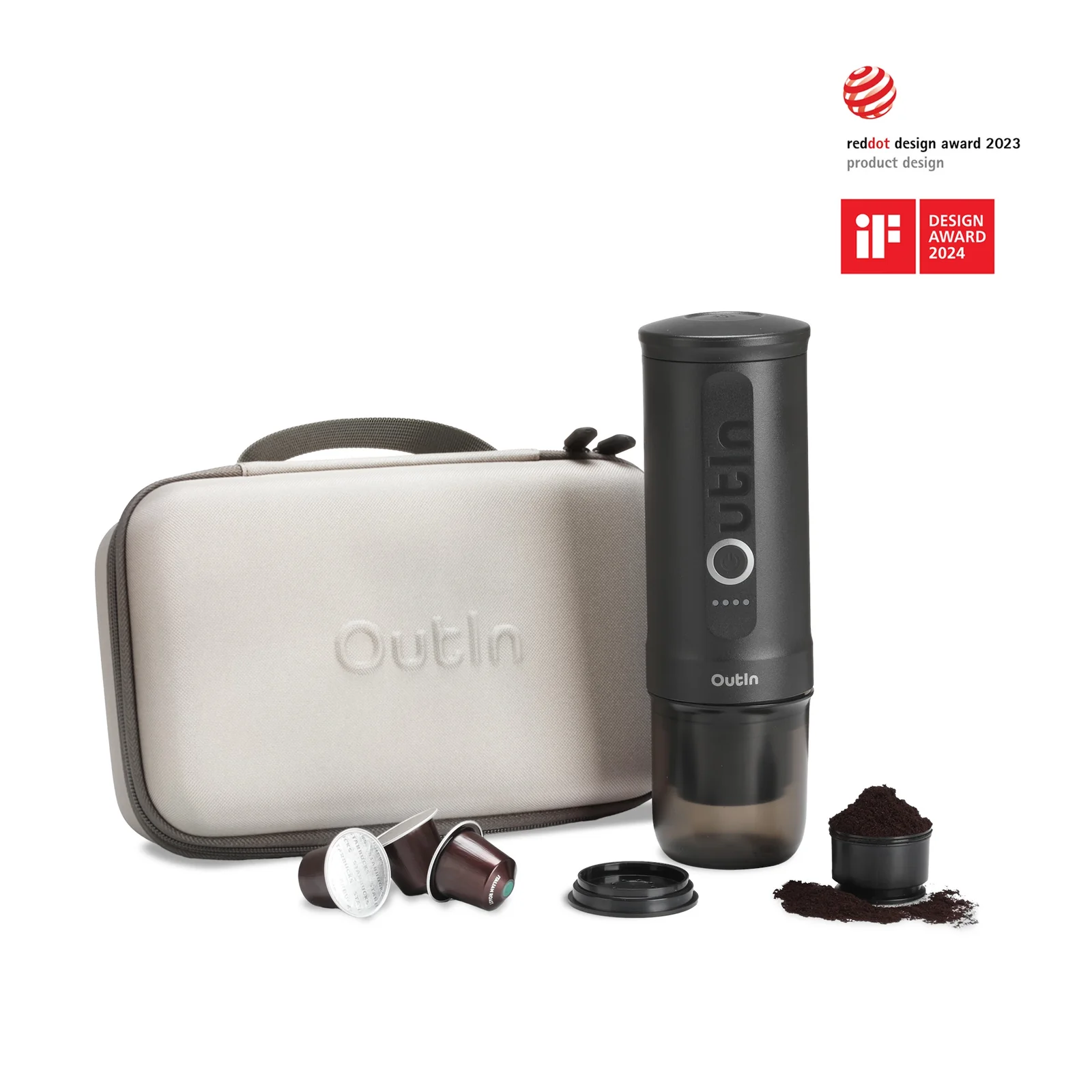 OutIn Traveler Espresso Gift Set (Space Grey)