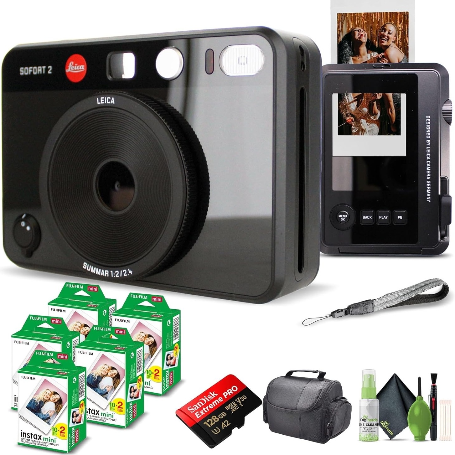 Leica Sofort 2 Hybrid Instant Photo Film and Digital Camera