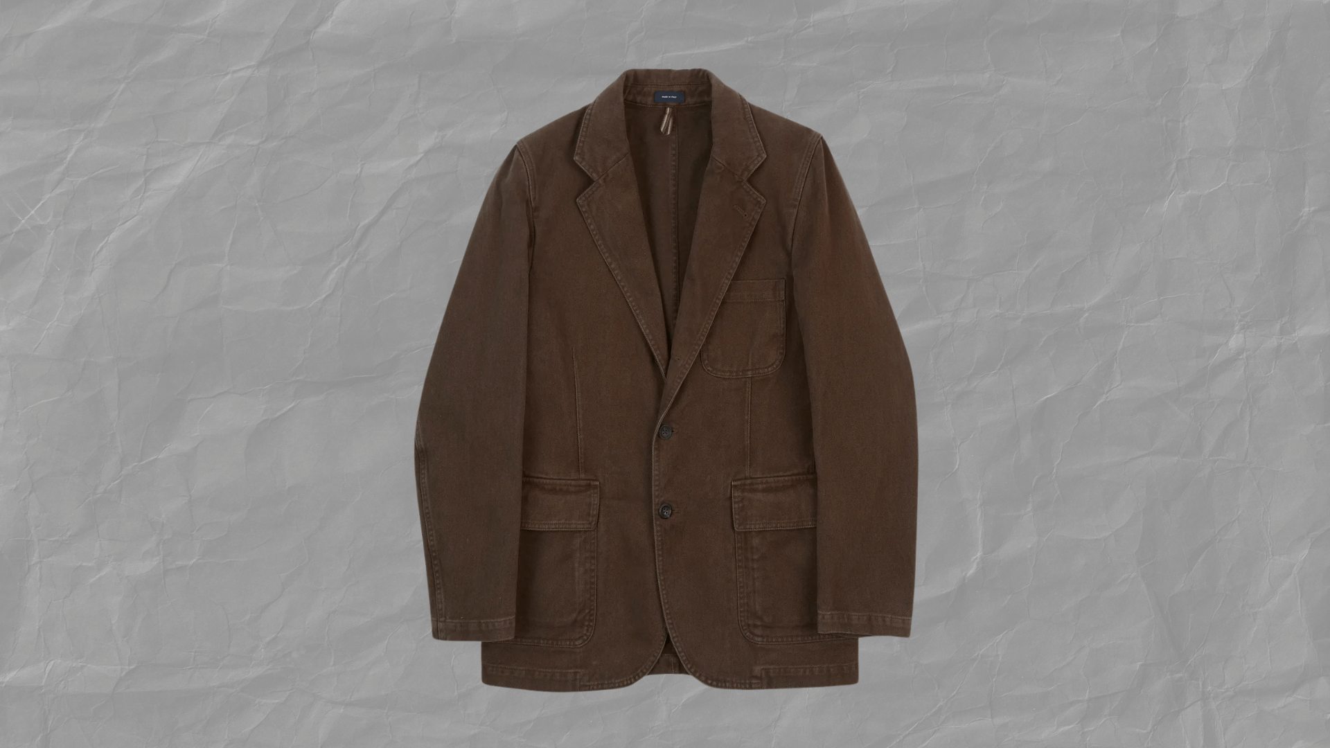 Drake's Cocoa Heavy Cotton Twill Games Blazer Mk. I