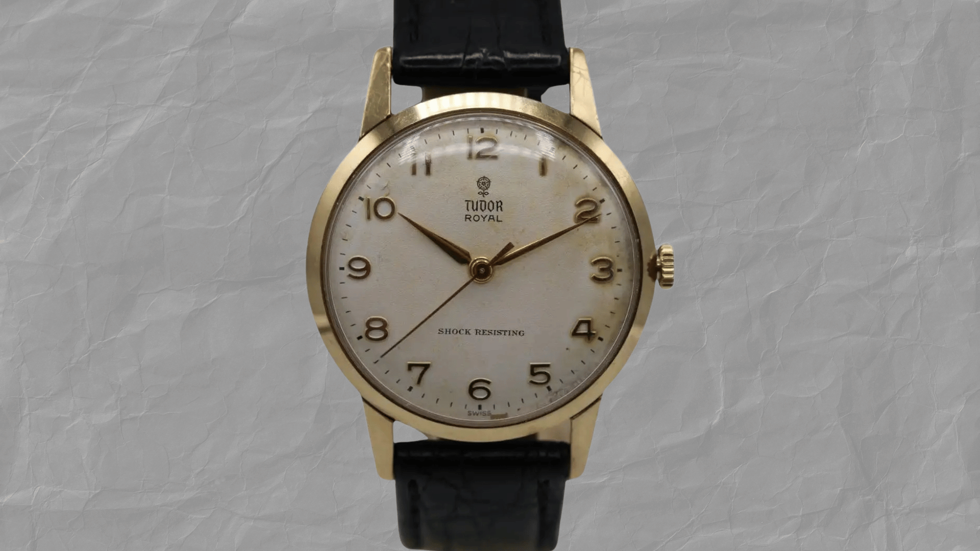 Vintage Tudor Royal – 1960s 9ct Gold Manual Wind Watch