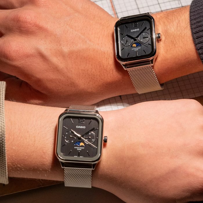 Casio Moon Phase Watch MTPM305MC-8AV