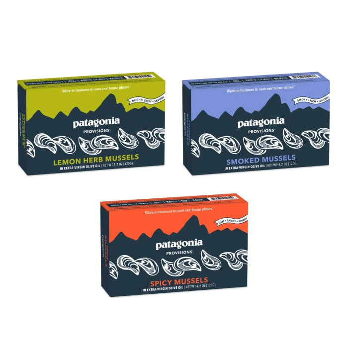 Patagonia Mussels Variety 3 Pack