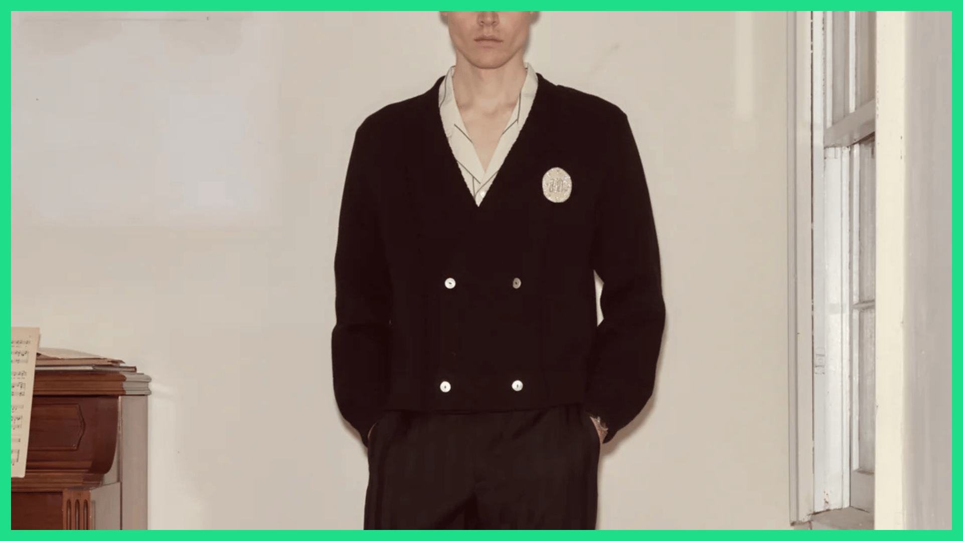 Bode Double-Breasted Cardigan