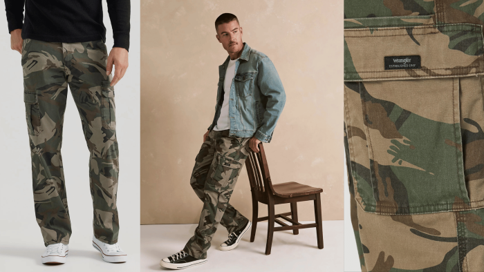 Wrangler Five Star Premium Relaxed Fit Flex Cargo Pant