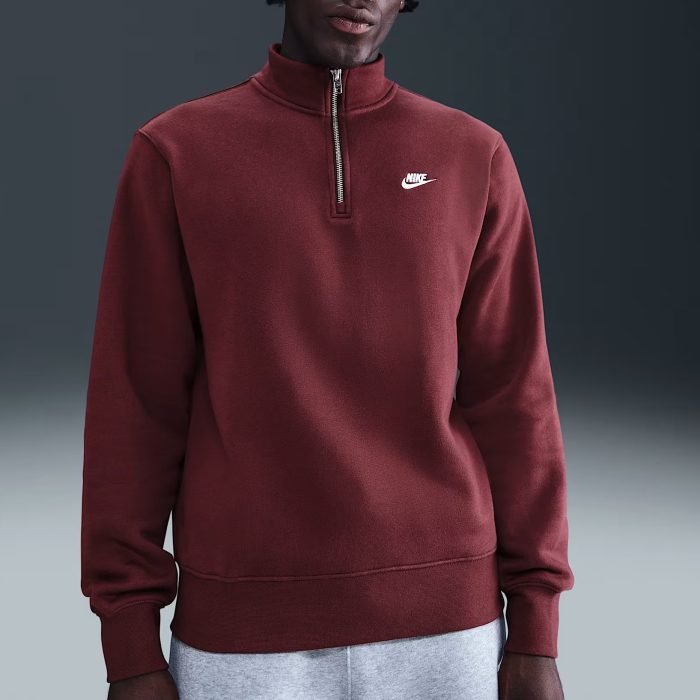 Nike Sportswear Club Men’s 1/2-Zip Fleece Top