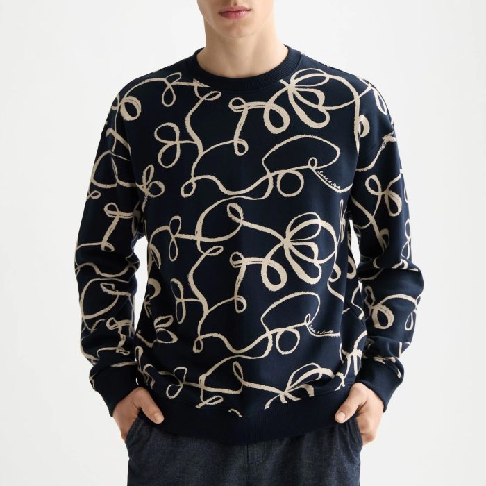 Scotch & Soda All Over Printed Sweatshirt