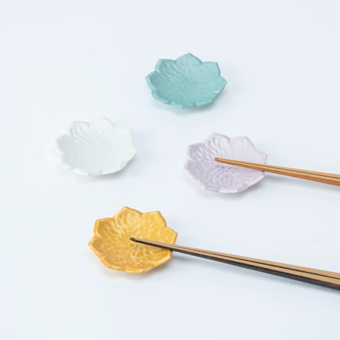 Colorful Balloon Flower Chopstick Rest Set