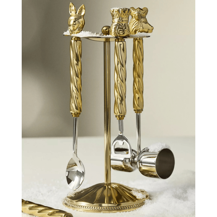 Anthropologie NYC Ballet Nutcracker Bar Tools