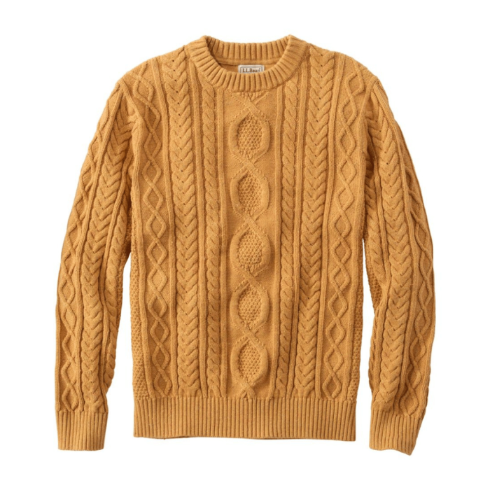 L.L. Bean Heritage Soft Cotton Fisherman Sweater