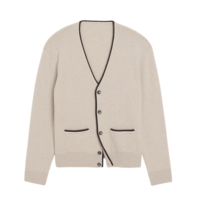 Todd Snyder Wool Tipped Cardigan